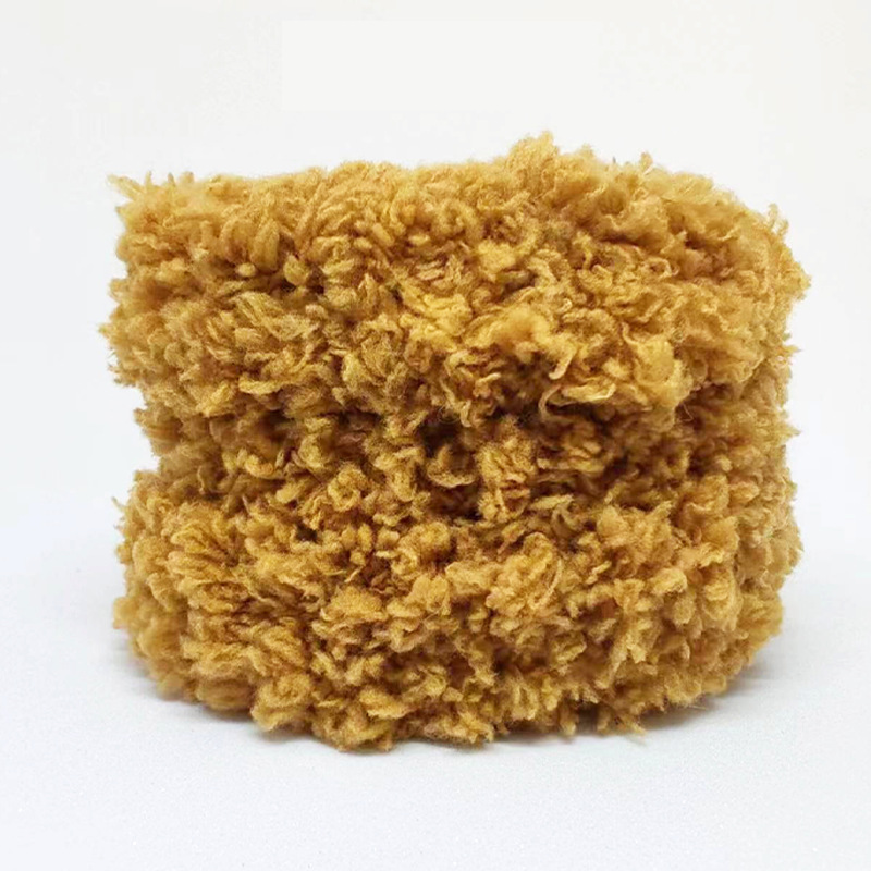Factory Direct sales 15mm twisted stick encryption coral fleece wool root wholesale diy handmade material Puppy Kitten