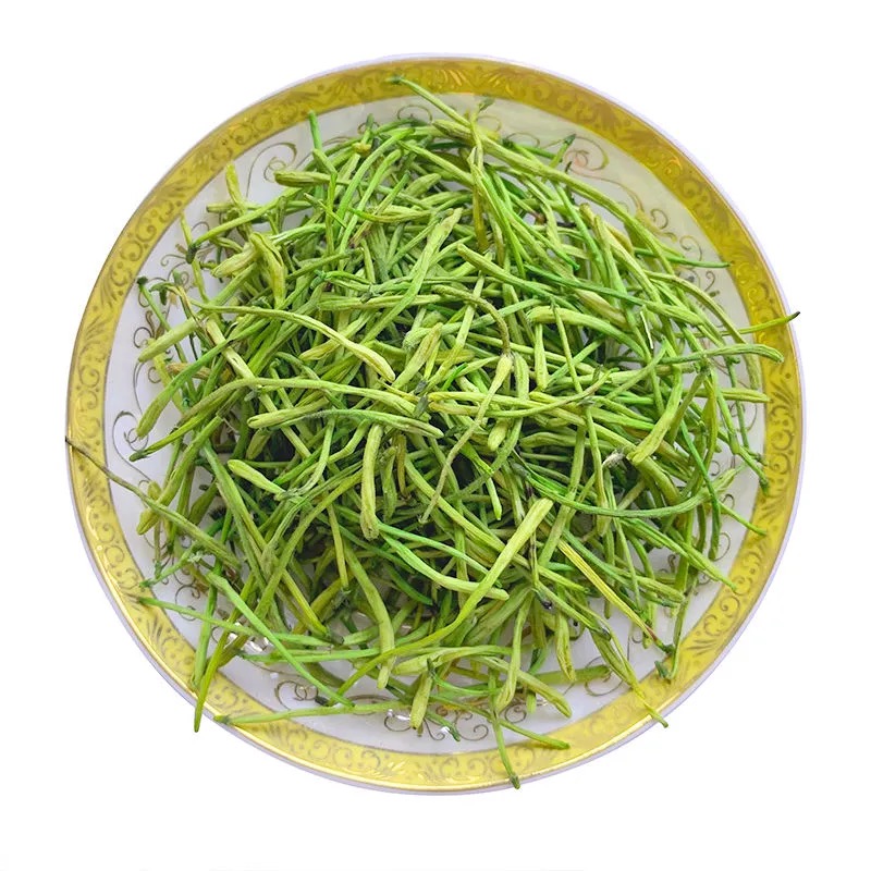 Dried Honeysuckle Wild Premium Sulfur-Free Medicinal Mountain Honeysuckle Baby Bath Honeysuckle Tea in Bulk with a Refreshing Fragrance