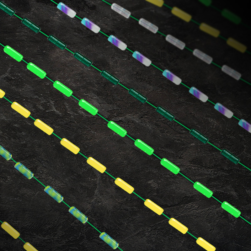 Korona Silicone Space Beans in Bulk with Lock Line Fishing Line Main Line Competition Wholesale Bagged