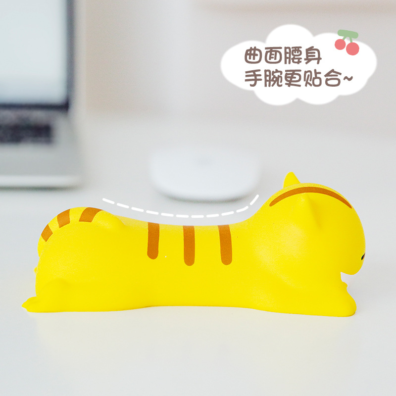 Decompression mouse pad wrist pad girls' wrist pad cute cartoon office desktop pad wrist pad hand rest pillow