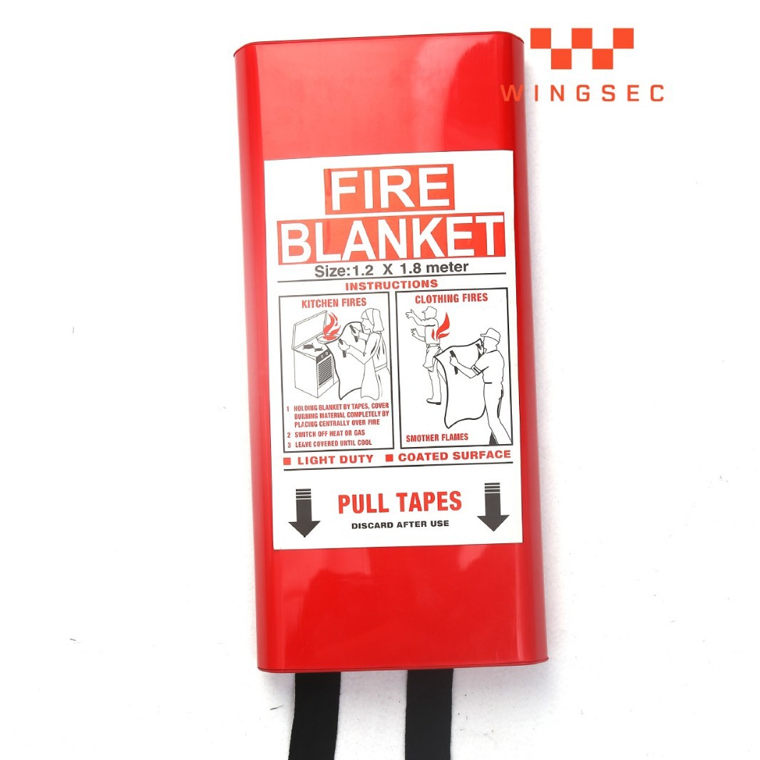 Fire Blanket Household High Temperature Resistant Fiberglass Fireproof Cloth Flame Retardant Multi-Size Outdoor Fireproof Blanket Manufacturer