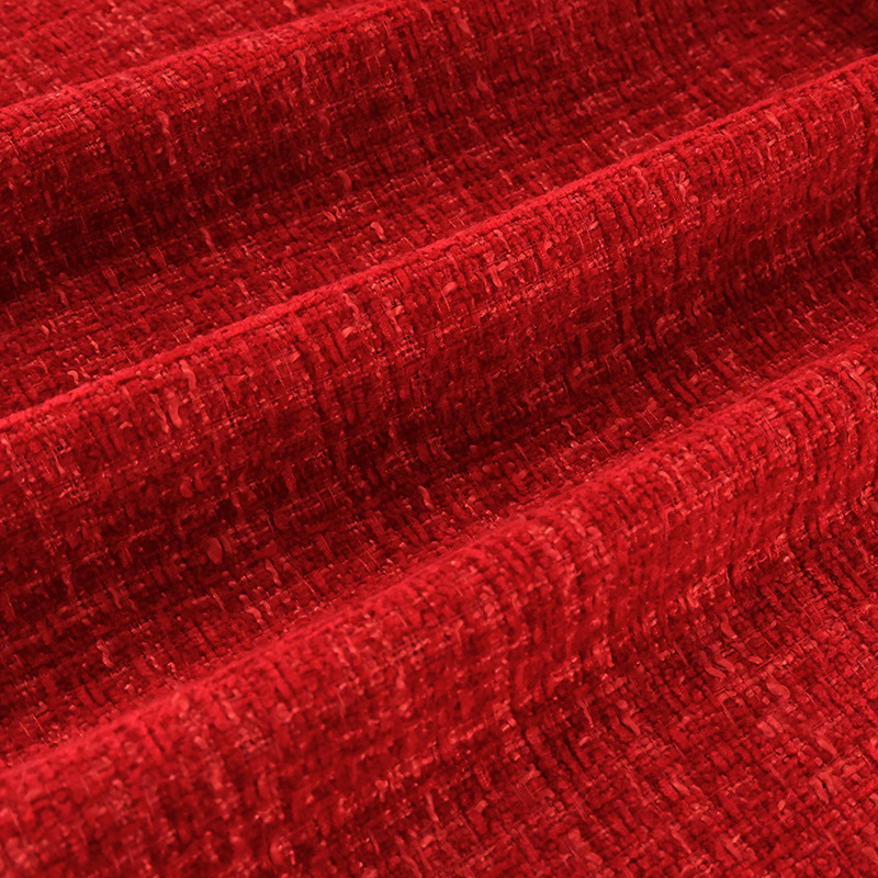 Autumn and Winter Heavy Small Chanel Style Clothing Fabric Slub Wool Coat Coat Fabric Polyester Clothing Fabric