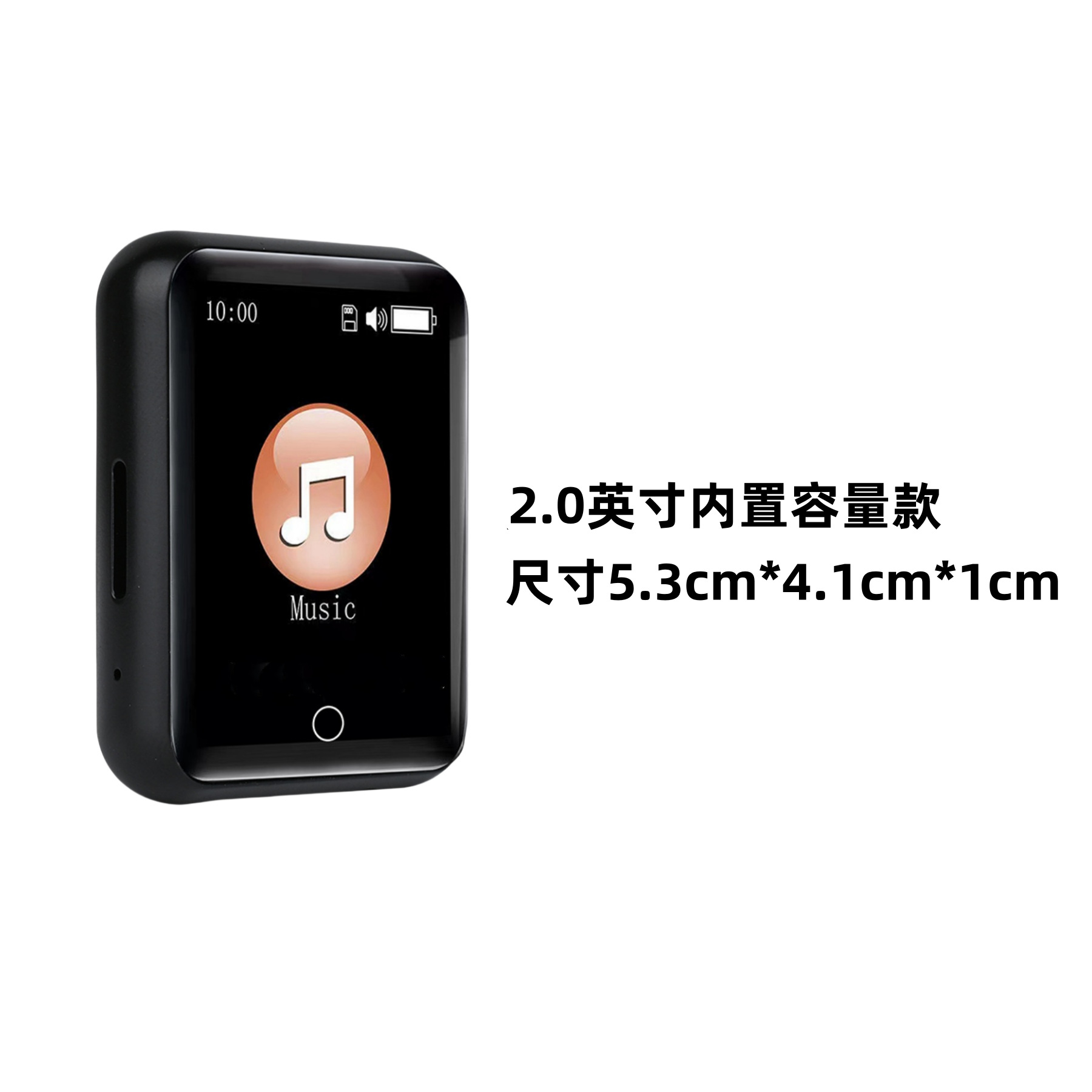 Foreign Trade Edition Metal mp4 Player Bluetooth Touch Screen Student mp3 Walkman Lossless Music Player External