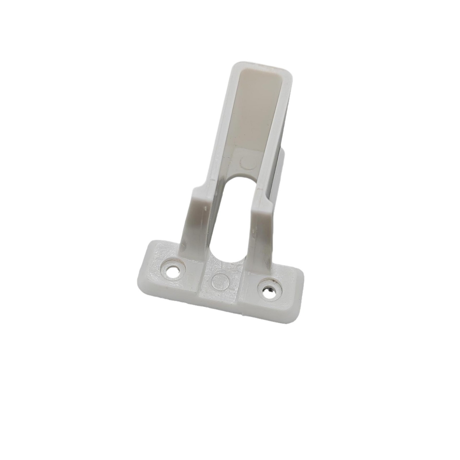 Rv Accessories Window Rod Plastic Support Piece Wire Rack Bracket Wall Bracket (White) with Screws