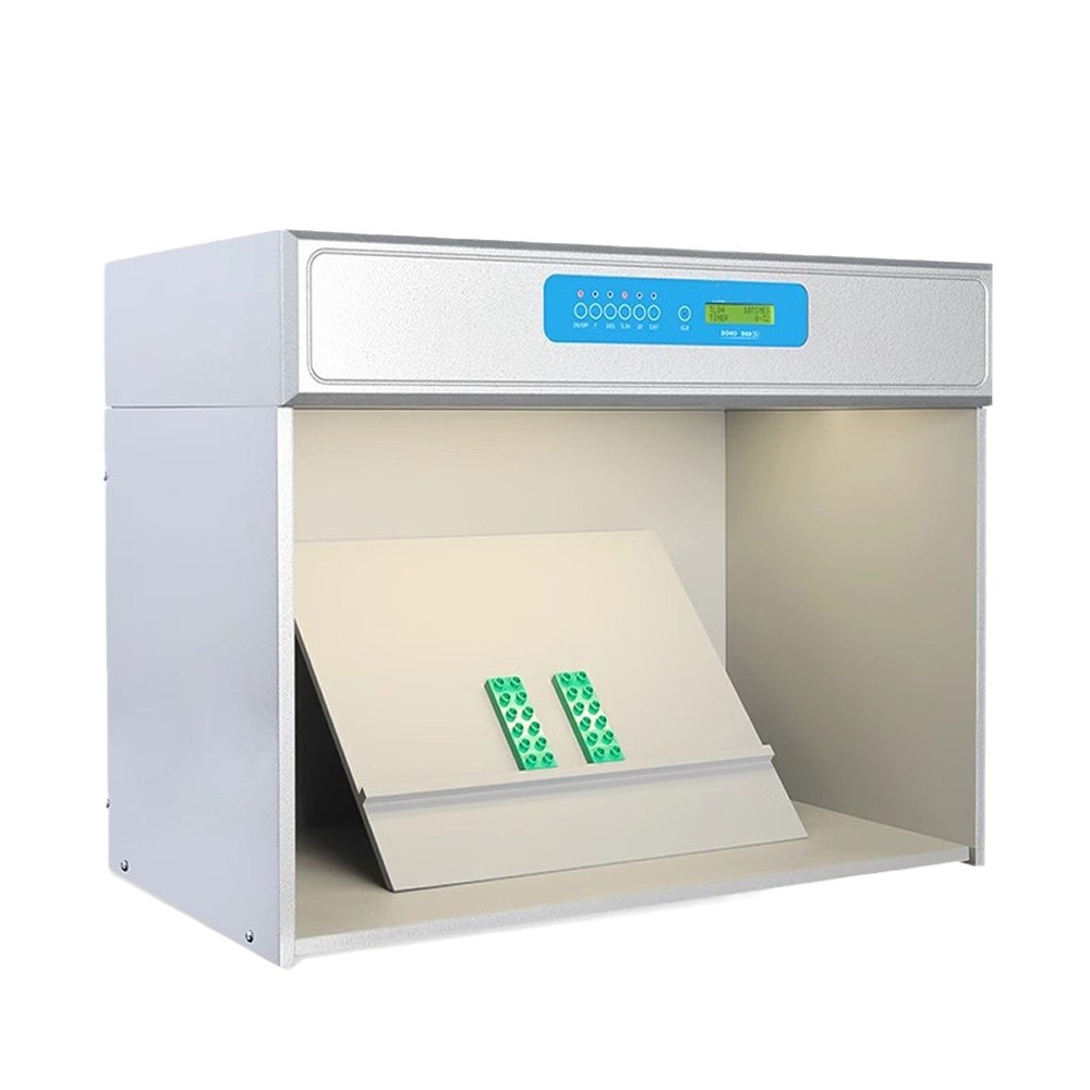 Six light source visual color box international standard light source color light box textile paint color standard light source box