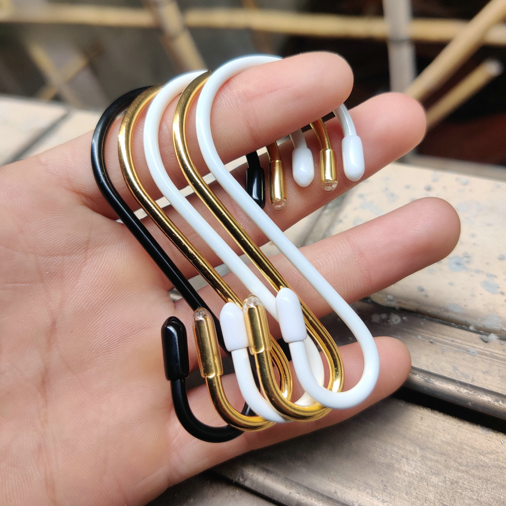 Plant Flower Basket Hook Kitchen Utensils Pot S Hook Kitchen Storage Rack S-Hook