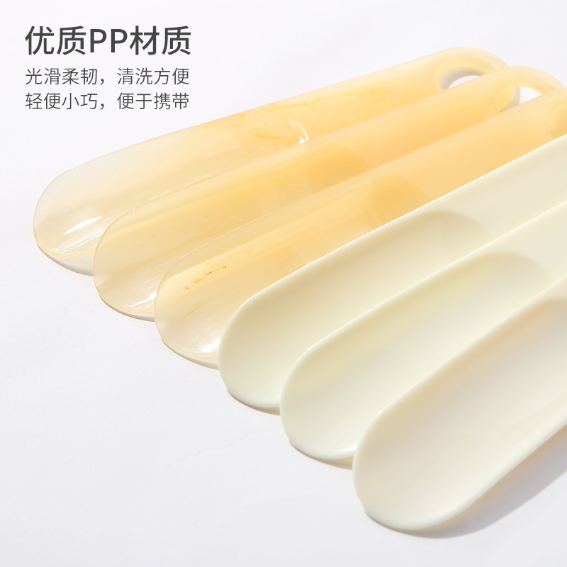 in stock wholesale lazy people wear shoes artifact shoehorn portable shoe extraction household shoe lifting device shoehorn for trademark
