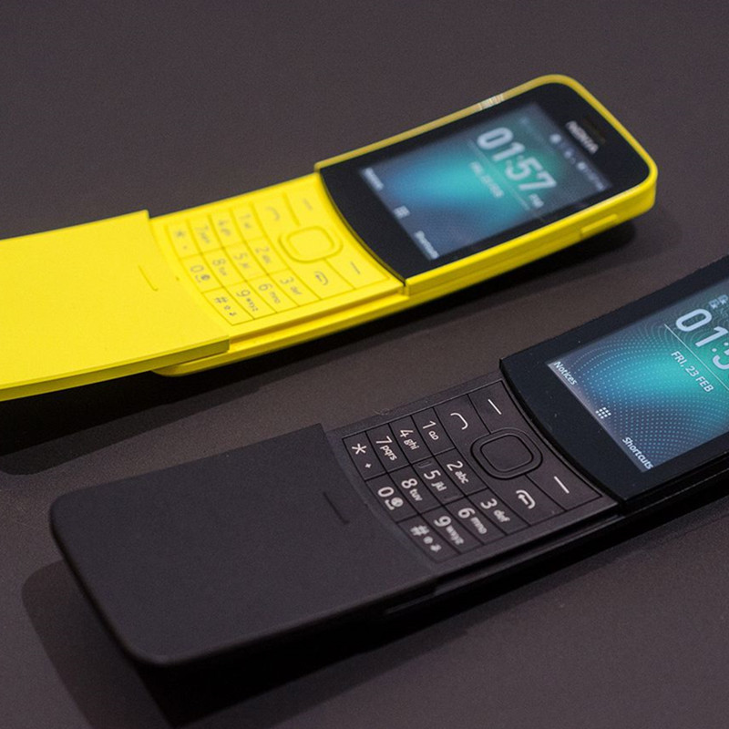 Recommended 4g Full Netcom Genuine Original 8110 Inventory Mobile Phone Slider Model Suitable for Cross-Border Export Languages