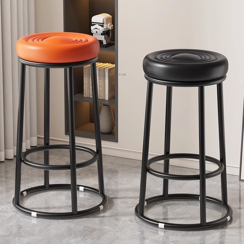 Bar Stool, Bar Chair, Round Stool, High Stool, Bar Chair, Ktv, Mobile Phone Store, Reception Desk, Cashier Counter, Bar Counter Stool Factory