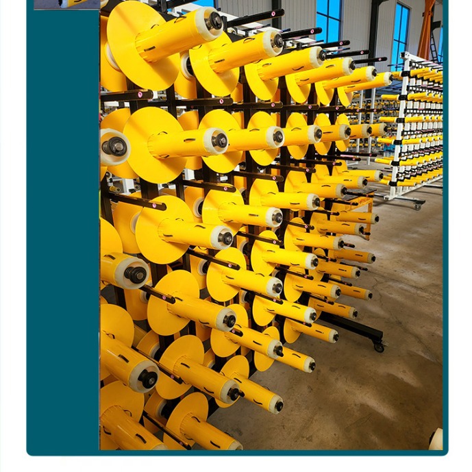 Carbon Fiber Yarn Rack, Fiberglass, Filament Polyester, Nylon, Unwinding Tension Yarn Rack, Spool Rack, Textile Bobbin Rack