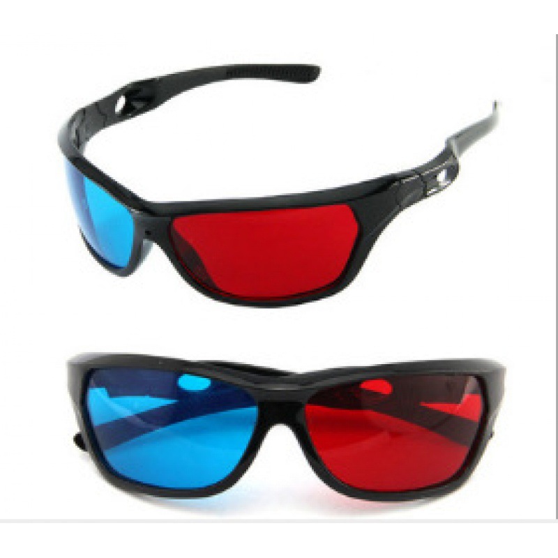 Choice of glasses Sports men's red and blue 3d glasses 3d glasses wholesale 3d glasses 3d glasses storm stereo glasses