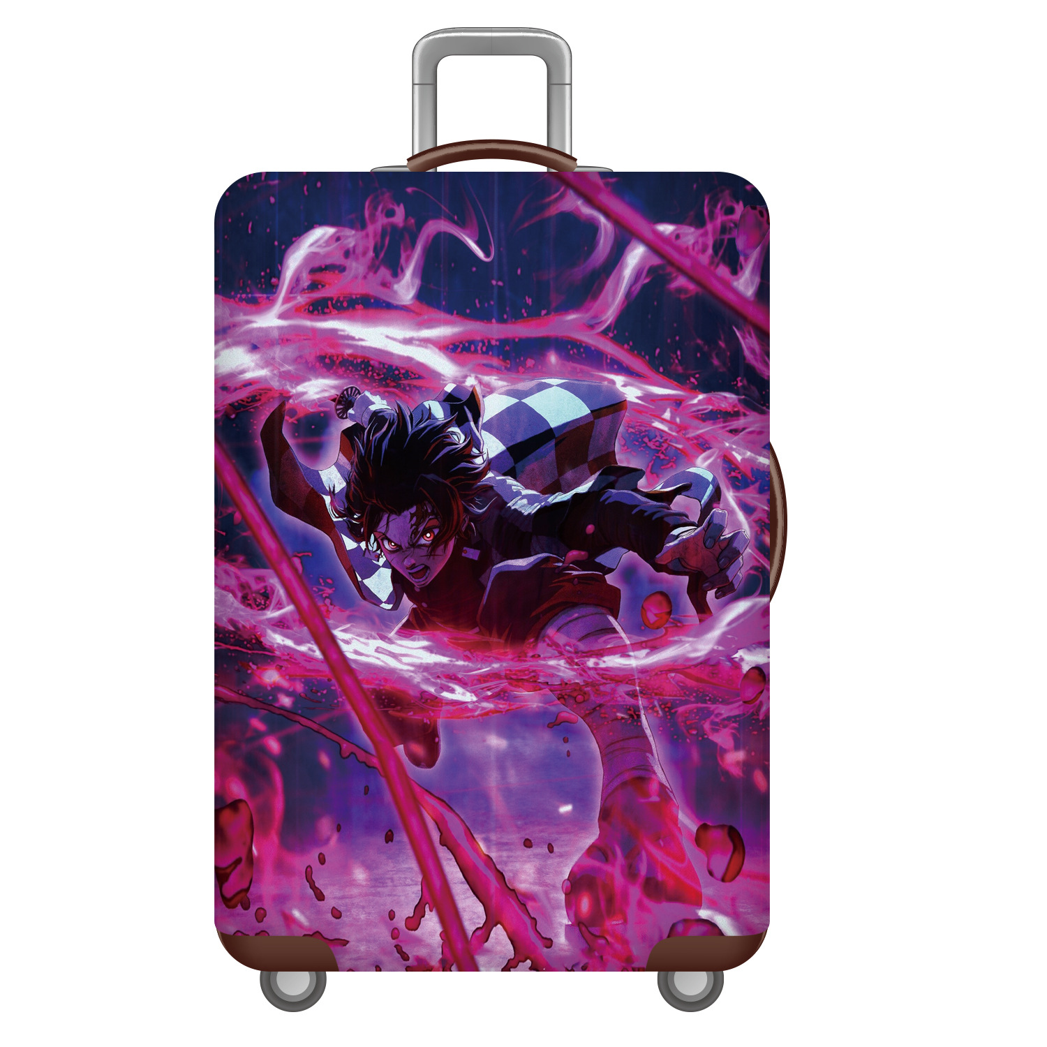 Luggage case protective sleeve luggage case travel dustproof elastic cover bag 18/20/24/28/30 inch thick wear-resistant