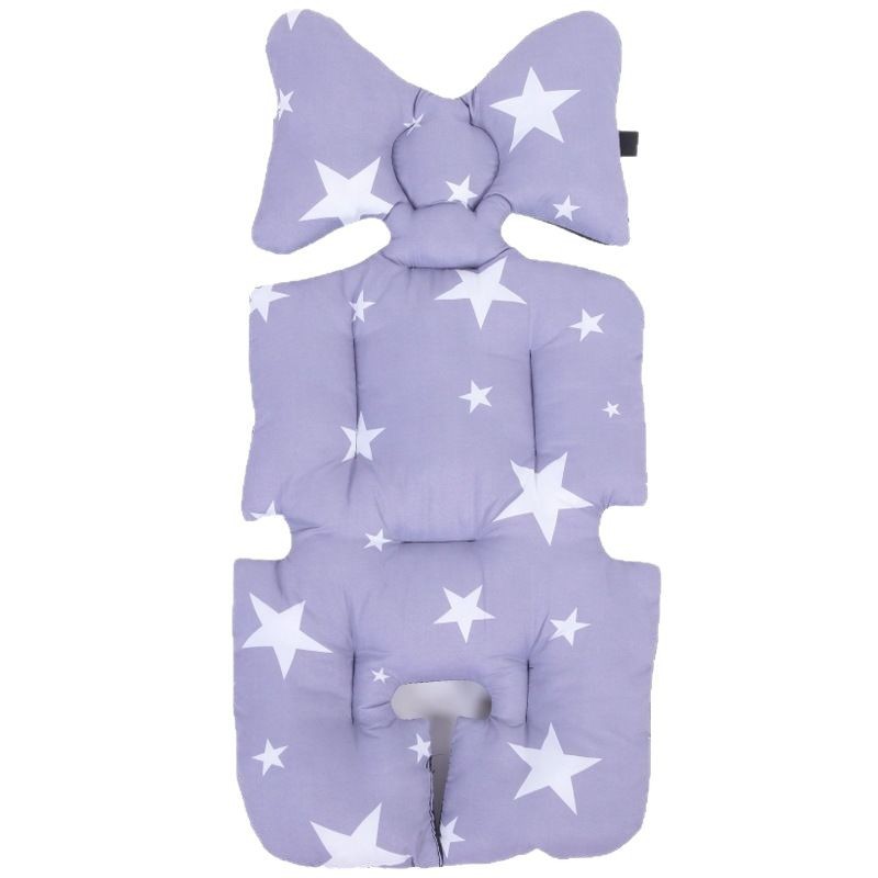 Baby Stroller Seat Cushion Thickened Breathable Cotton Cushion Children's Universal Dining Chair Cushion Split-Leg Type Four Seasons Cross-Border Hot Sale