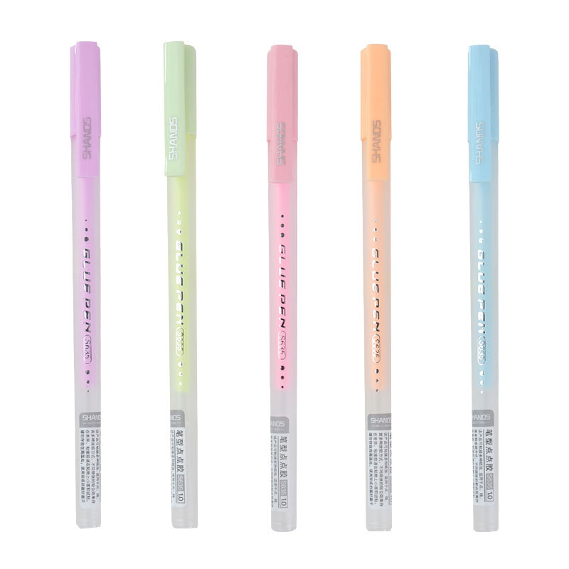 A generation of hand account point glue pen hand account sticker special quick-drying pen-shaped glue pen manual large capacity glue
