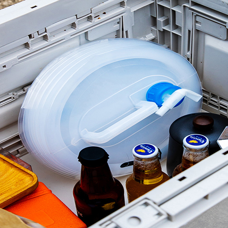 Outdoor Retractable Foldableing Bucket Travel Storage Car Bucket Camping Style Portable Water Storage Bucket Ldpe Drinking Water Bucket