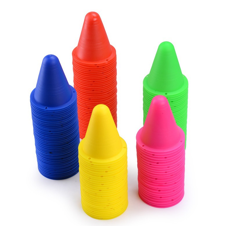 roller slide pile small road pile active board barricade flat pile roller skates barricade square windproof corner sign