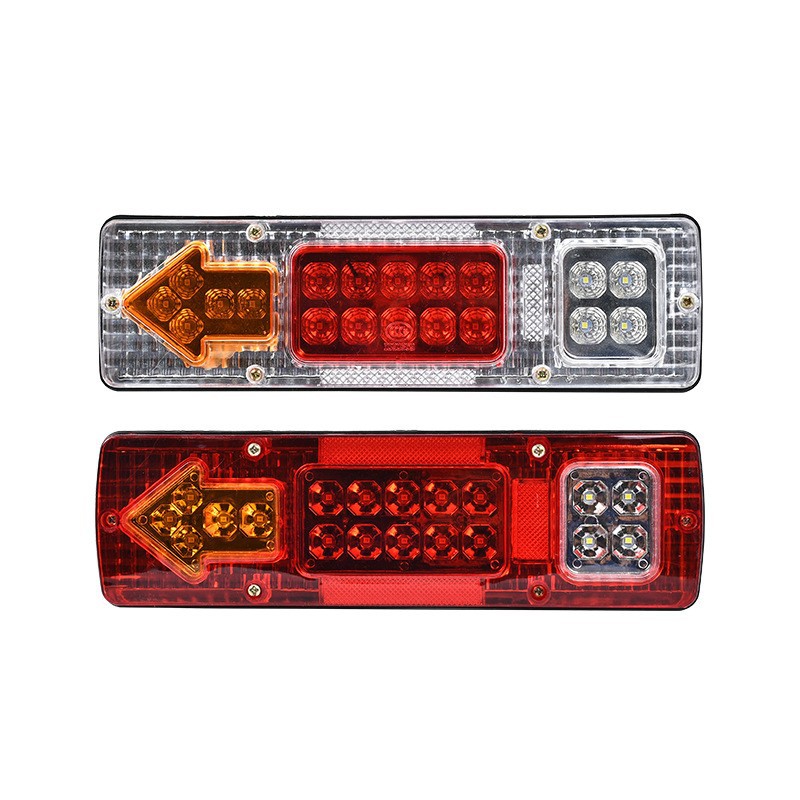 Source Manufacturer 12V/24V131 Digital Tail Light 19Led Truck Tail Light Agricultural Vehicle Tricycle Truck Tail Light