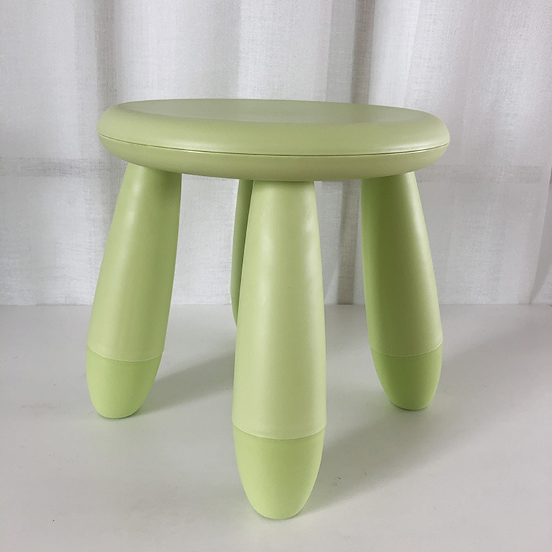 Kindergarten Children's Learning Stool Cooked Glue Plastic Low Stool Household Small Bench Bathroom Coffee Table Shoe Changing Stool Small Round Stool