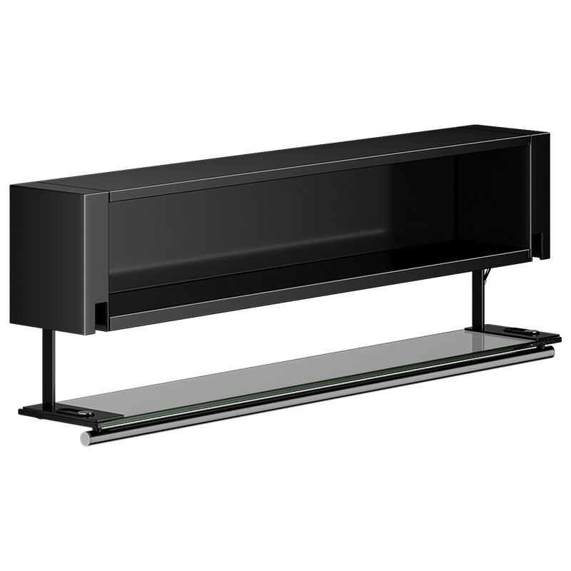 Kitchen seasoning shelf punch-free wall-mounted hanging cabinet lower seasoning box wall storage cabinet pull basket