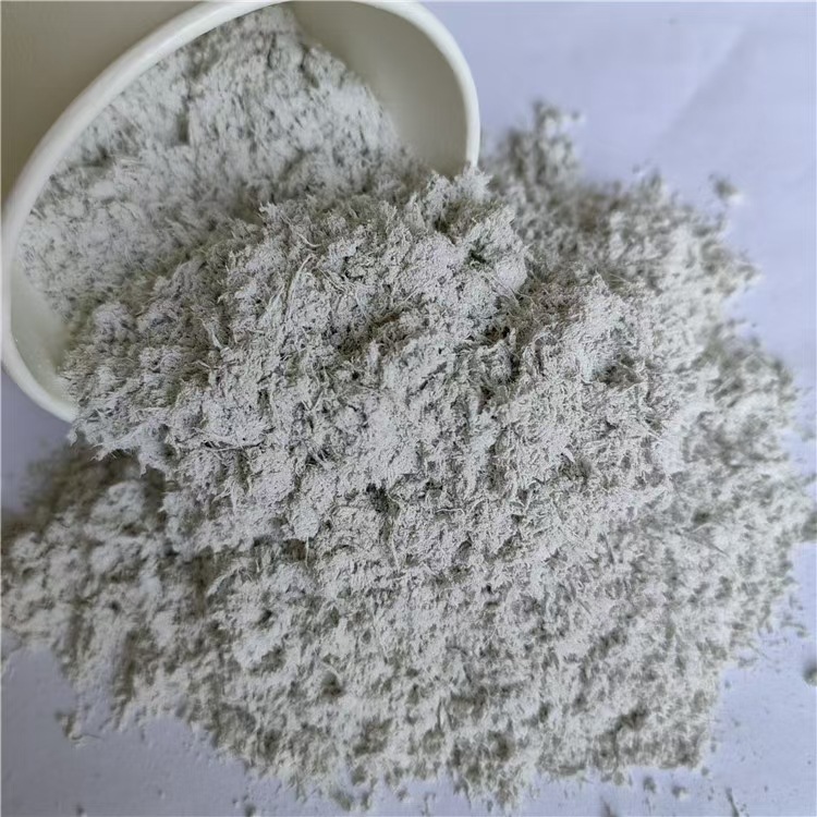 Волокно сепиолит, бархат сепиолит для огнеупорных и звукоизоляционных покрытий, порошок сепиолит для строительной изоляции, фрикционные материалы