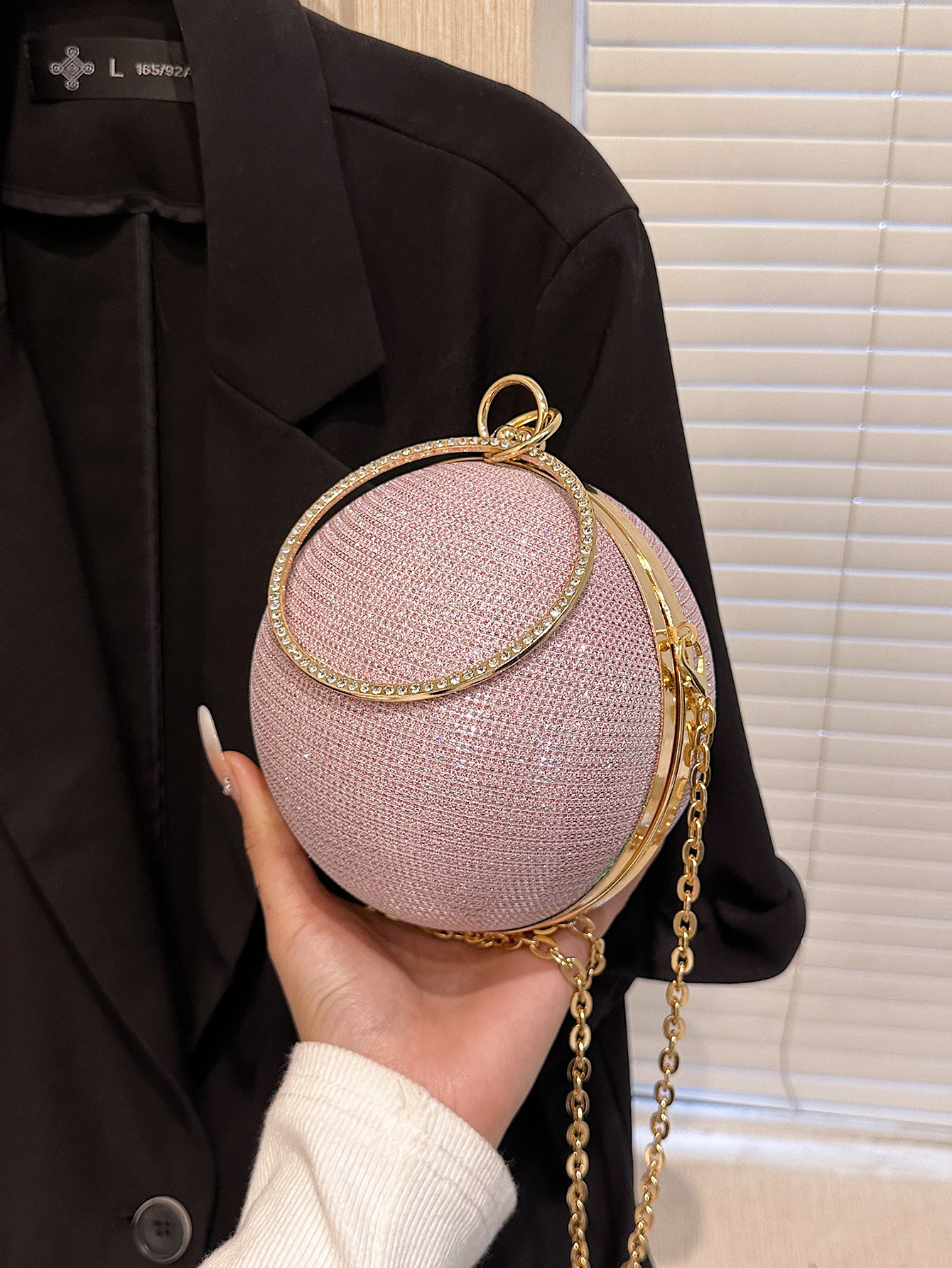 Evening Bag Niche Design Ball Bag Women's New High-End Portable Crossbody Chain Small Bag Mini Lipstick Bag
