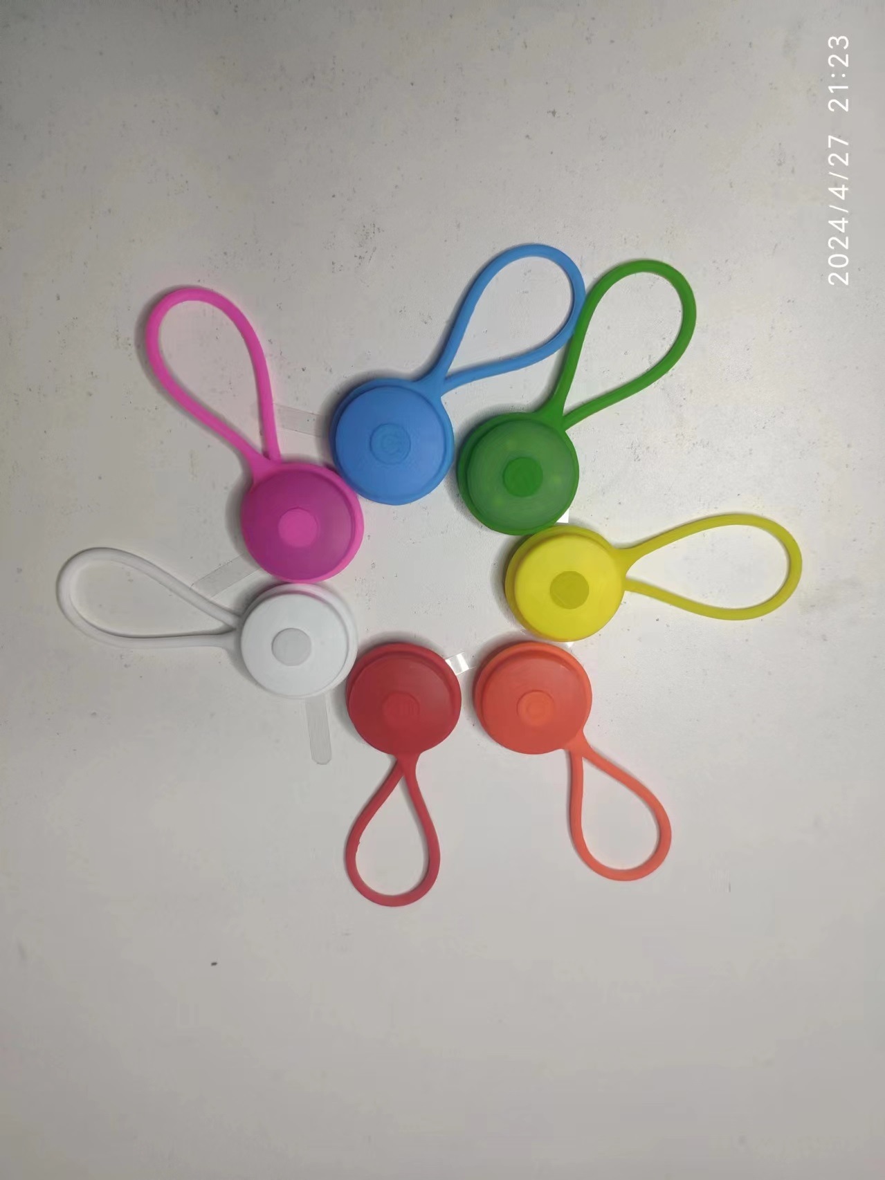 Cross-Border Outdoor Sports Night Running and Cycling Warning Led Light Hiking Safety Pet Anti-Lost Silicone Backpack Ce Certification