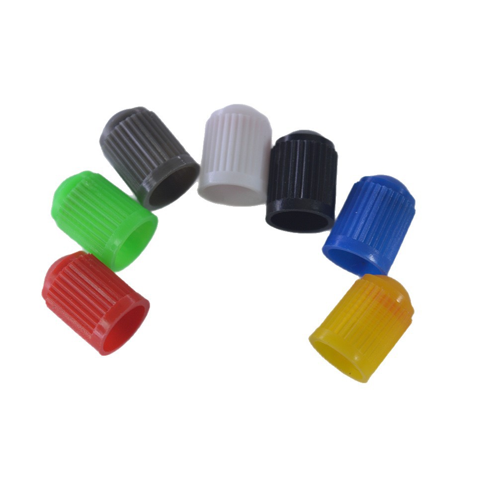 Plastic Valve Cap Ordinary Plastic Valve Dust Cap Black Car Tire Valve Cover