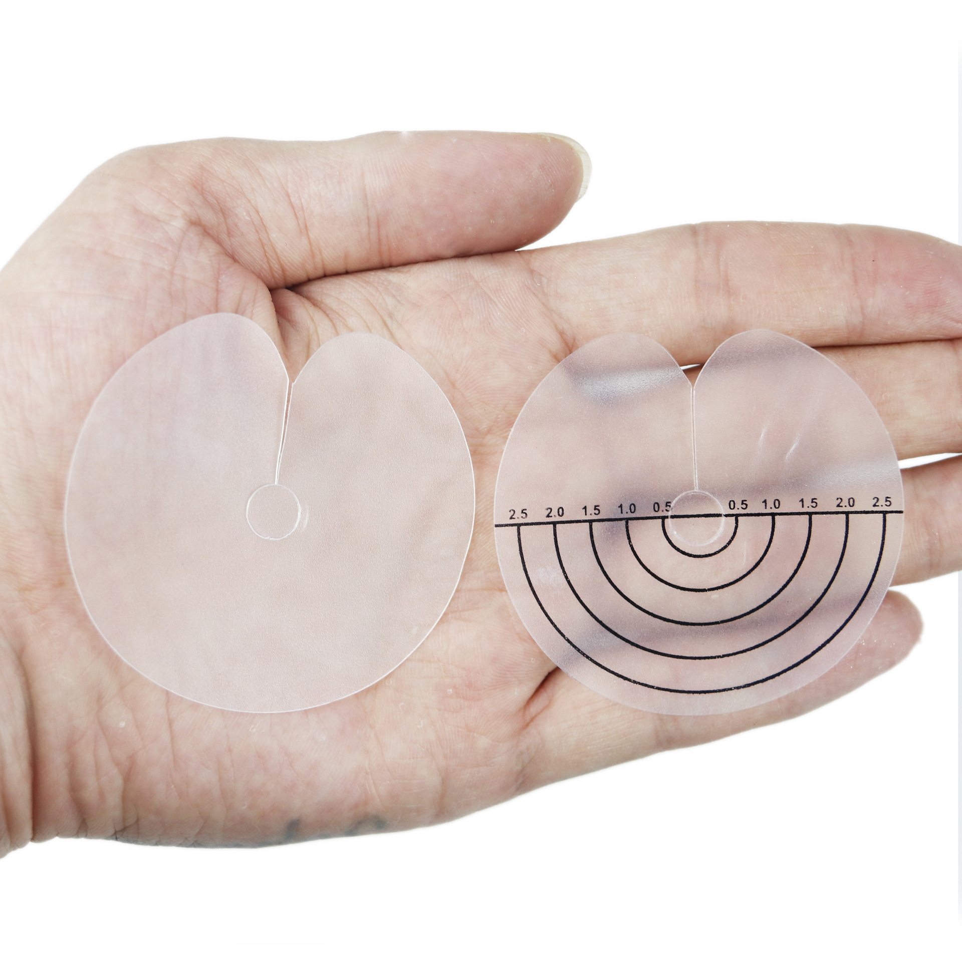 Wig hair extension round with scale heat insulation piece hair extension tool heat protector shield