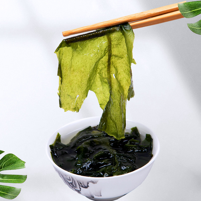 No-Wash Dehydrated Wakame Dry Goods Seaweed Spirulina Sea Fungus Sea Cabbage Kelp Tooth Wakame Wholesale