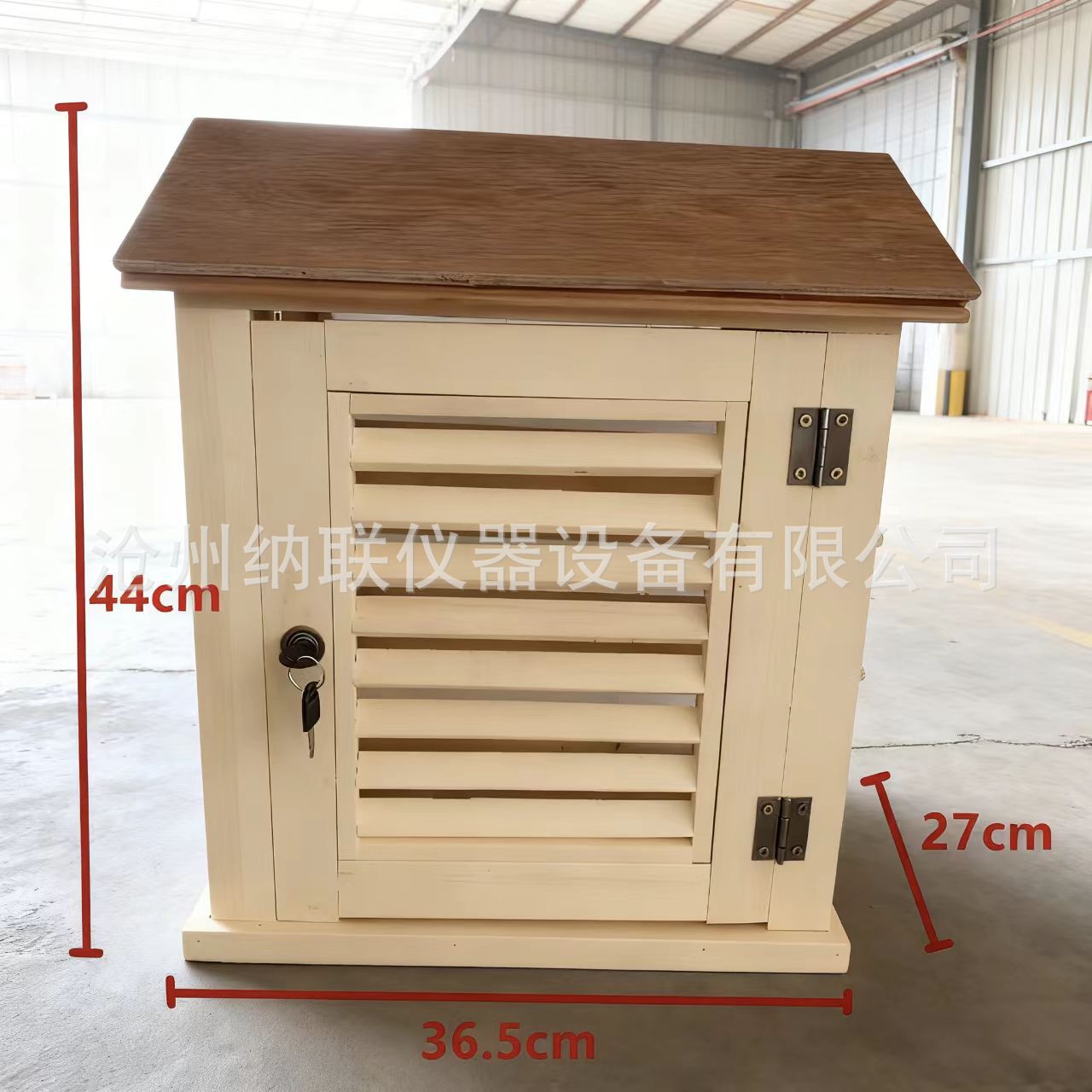 Construction Site Atmospheric Environment Temperature Measurement Box Weather Station Louver Box Climate Box Wooden Temperature Measurement Laboratory Louver Box