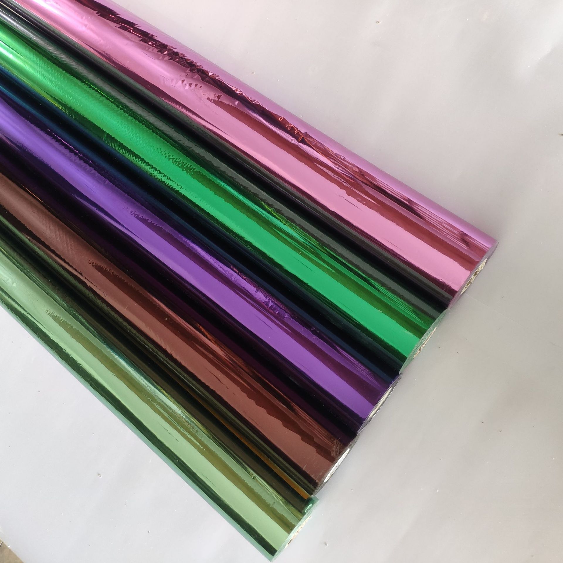 Aluminum color gilding foil heat transfer film plastic cloth stamping foil laser gilding material wholesale