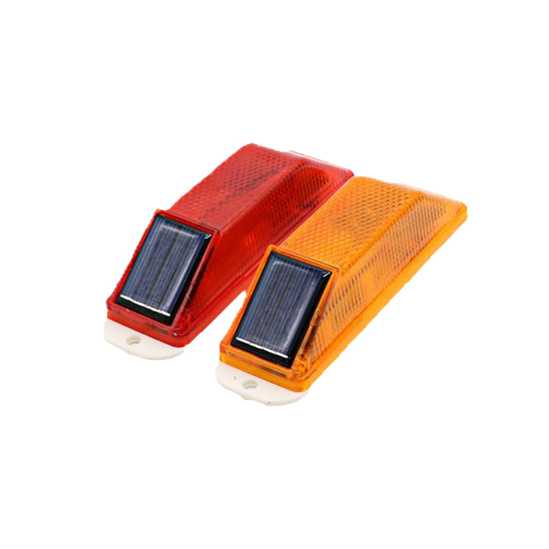 Traffic night warning flash light truck luminous guardrail obstacle light flash light solar delineator warning light