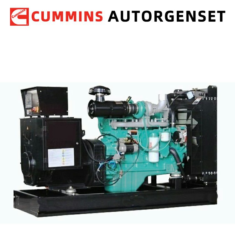 African Cross-Border Silent Box Cummins Diesel Generator Set 380V High Power Fully Automatic 100 Kilowatts All Copper