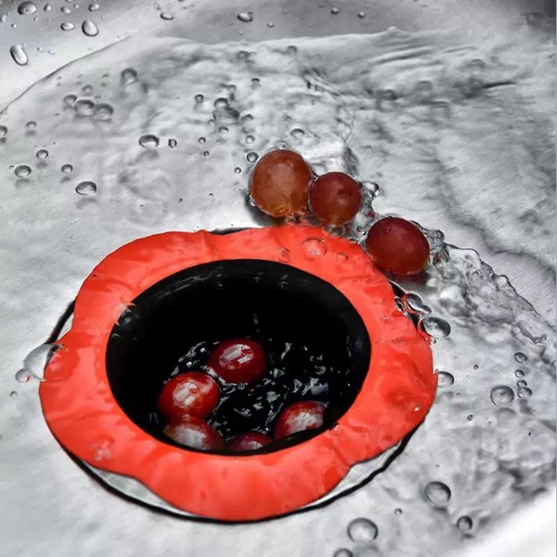 Kitchen Filter Sink Vegetable Washing Sewer Universal Plum Blossom Filter Sink Floor Drain Plastic Anti-Clogging