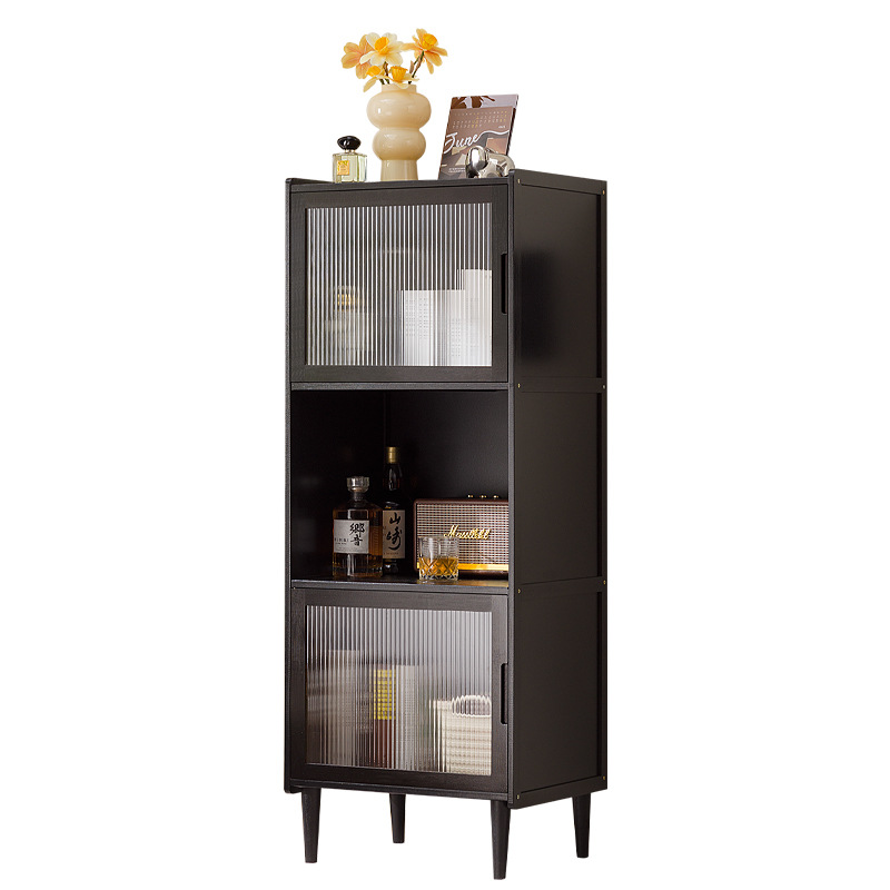 Light Luxury Wine Cabinet Living Room TV Side Cabinet Storage Cabinet Hand-made Cabinet Wall Side Gap Cabinet Narrow Cabinet Sideboard Cabinet