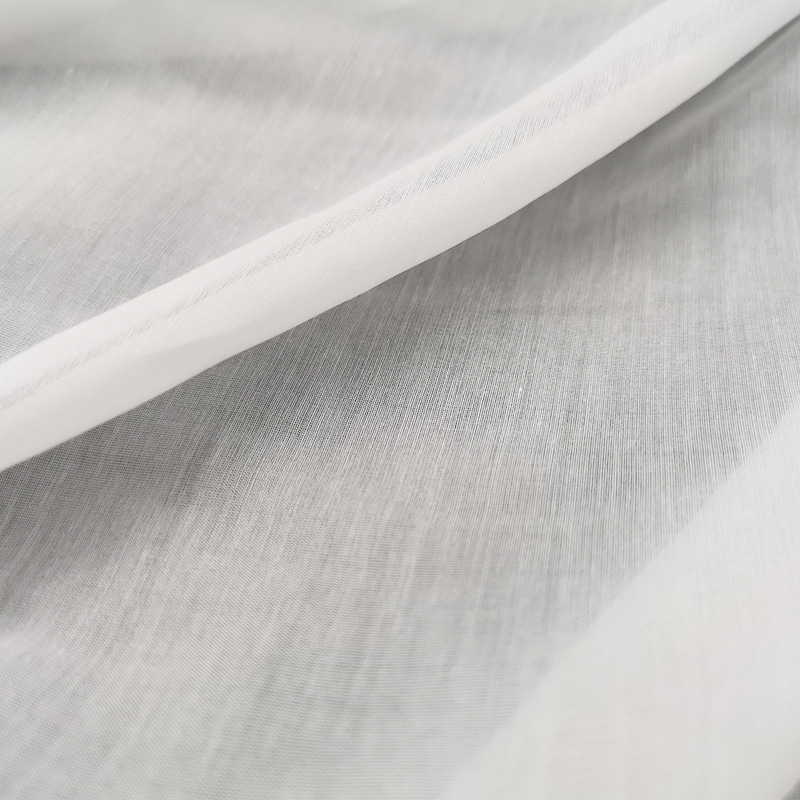 Fangda Silk Customized 9/12/14/16 Mumi 30% Mulberry Silk 70% Cotton Spun 140 Width Silk Fabric