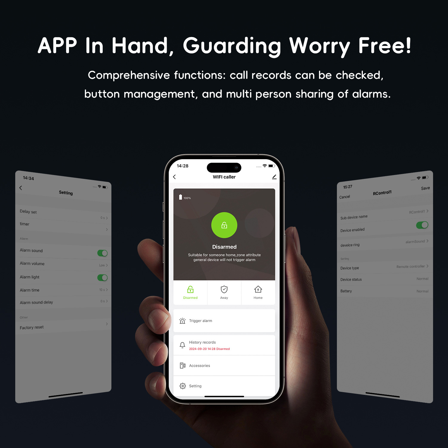 Tuya Wifi Elderly Call Device Sos Emergency Call Button Wireless Emergency Button Nursing Home Hospital Pager