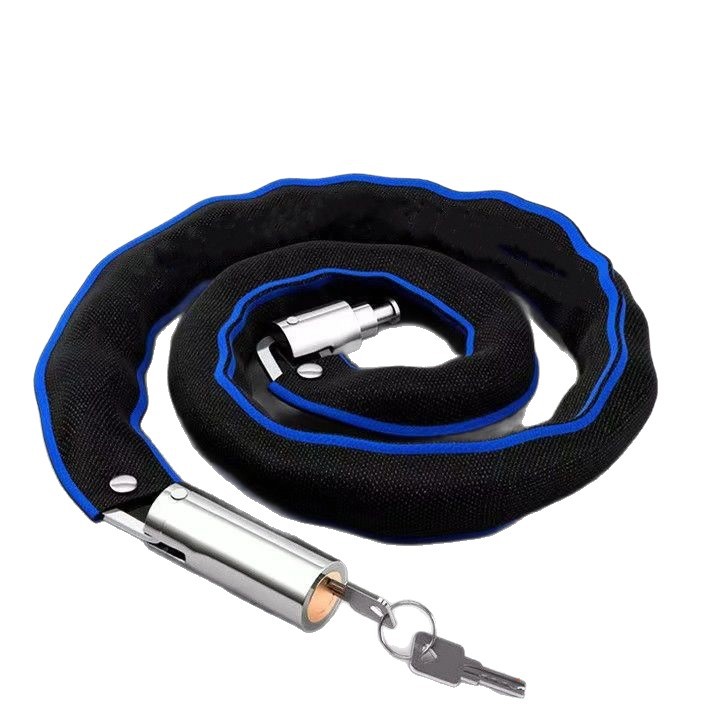 Bicycle Lock Anti-Theft Anti-Shear Mountain Bike Lock Extended Chain Lock Door Lock Electric Vehicle Motorcycle Universal Chain Lock