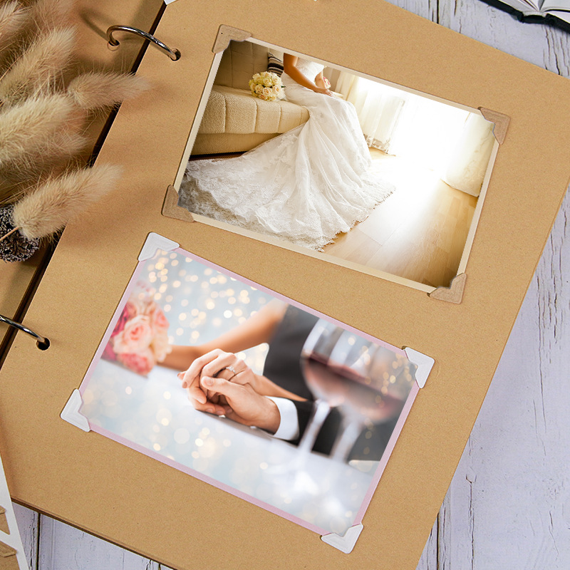 Наклейки для фотоуглов ретро для DIY альбомов от Amazon прямые поставки