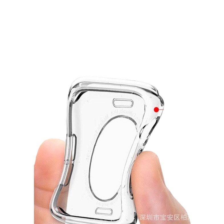 For Apple Watch Case Apple Watch S10 Ultra2 Case TPU Hollow Half Transparent Soft Case