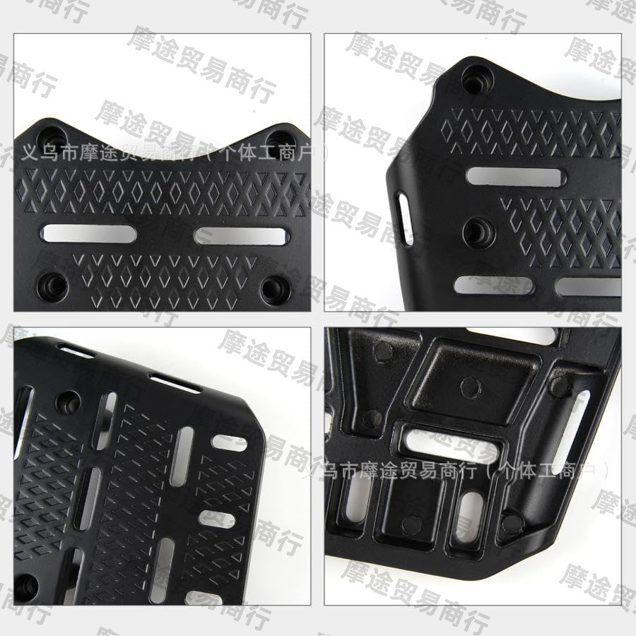 Suitable for Honda Pcx150/Pcx160/125 Motorcycle Aluminum Alloy Tail Rack Rear Shelf Trunk Tail Box Rack