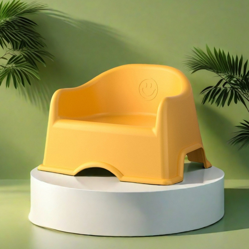 Children's Chair with Backrest Baby Stool Plastic Thickened Low Stool Stackable Non-slip Kindergarten Small Stool Bench