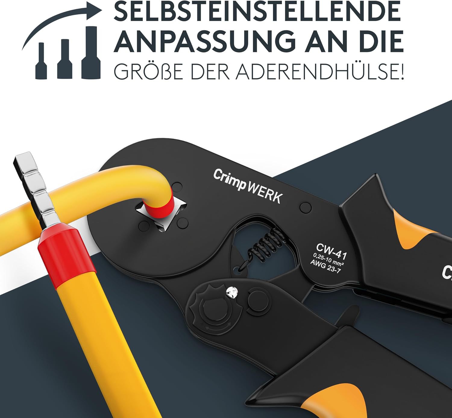 Crimpwerk Selbsteinstellende Crimpzange Für Aderendhülsen