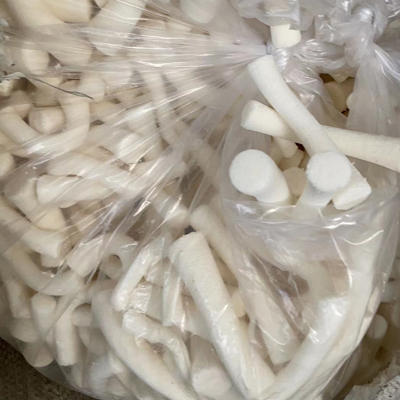 Natural Perforated Latex Particle Strips Latex Material Filling Sofa Cushion Filling Soft Perforated Strips High Elasticity