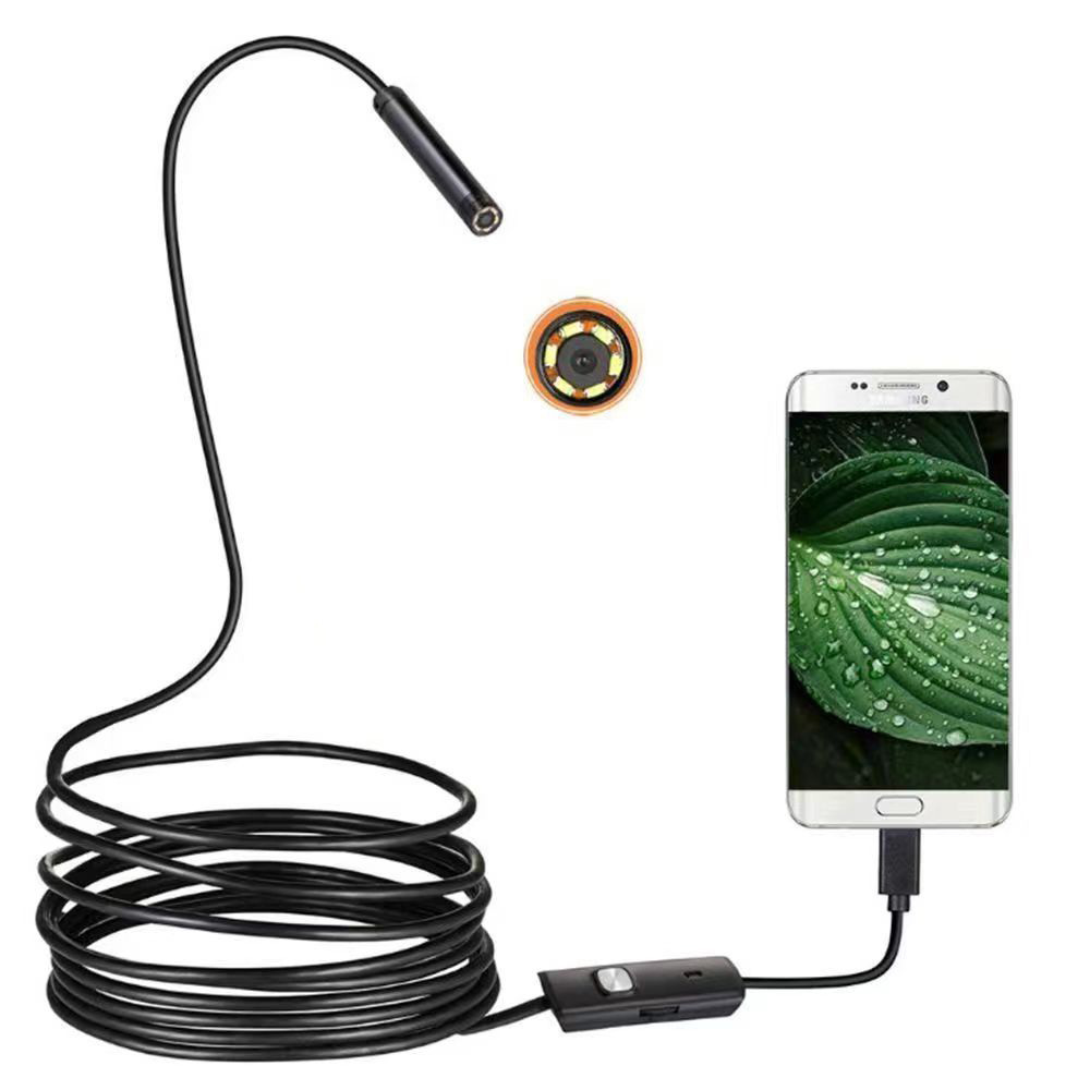 New Type-C5.5Mm7Mm High-Definition Camera Mobile Phone Endoscope Gas Repair Duct Detection Industrial Endoscope