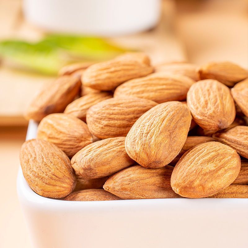 New Original Flavor Almond Kernels Original Flavor 500g Almond Nuts American Large Almonds Bag Net Weight 250g