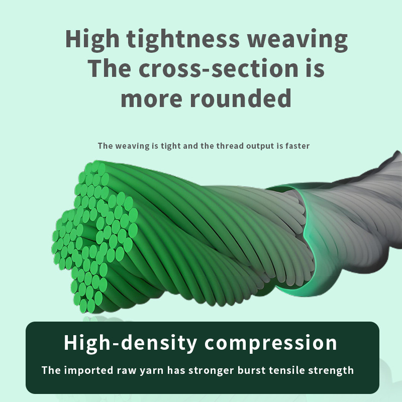 Cross-Border 4-Braided Fishing Line Main Line 100m Fishing Line Wear-Resistant Anti-Bite Sea Fishing Strong Horse Fishing Line Sub-Special Pe Line