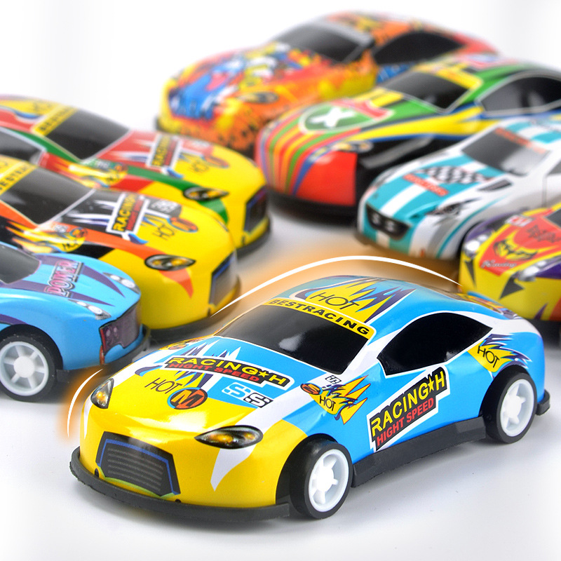 Huili graffiti car alloy iron shell iron model car children's toys kindergarten gift bags Wholesale