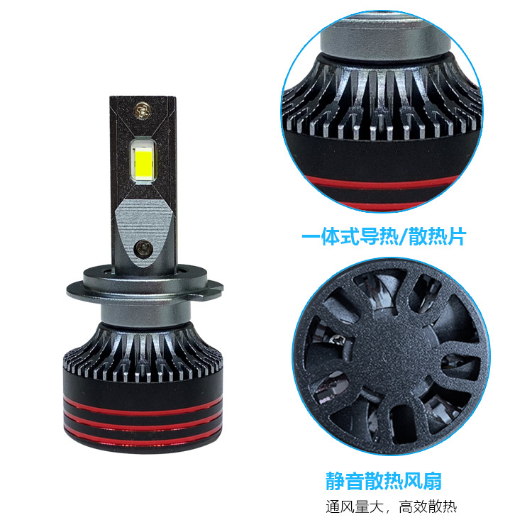 Pyramid lighting cross-border new M8led headlight car led headlight highlight spotlight LED car light