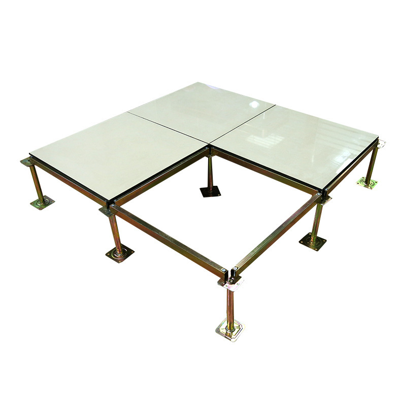 Guangdong Manufacturer Supplies All-Steel Anti-Static Flooring Machine Room Frame Empty Movable Steel Floor Monitoring Room Anti-Static Flooring